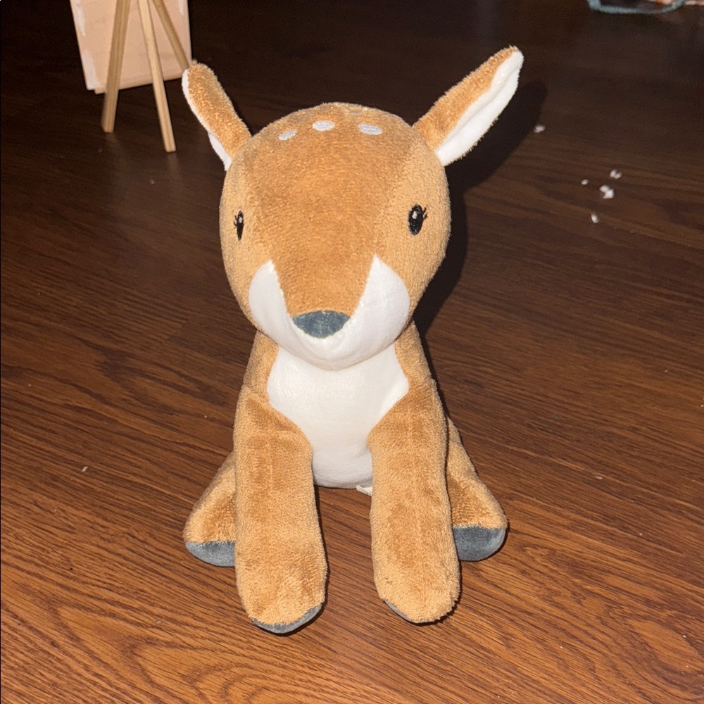 Adorable Brown Plush Deer Toy